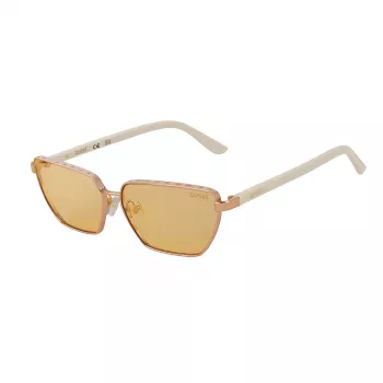 GUESS Sieviešu saulesbrilles GU00106-5921E Havana Kvadrātveida Rāmis Brūns Gradienta Lēcas 59mm