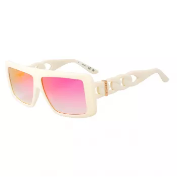 GUESS Sieviešu Saulesbrilles GU00109-6021Z Spīdīgi Melnas Gradienta Dūmu 60/10/130 mm