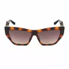 GUESS Women's Sunglasses GU00111-5652F - Cat Eye Dark Havana Acetate Frame with Brown Gradient Lenses 56/14/130 mm