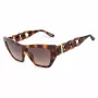 GUESS Women's Sunglasses GU00111-5652F - Cat Eye Dark Havana Acetate Frame with Brown Gradient Lenses 56/14/130 mm