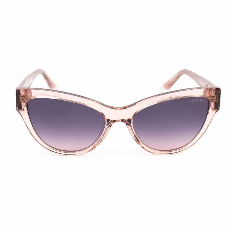 GUESS Sieviešu saulesbrilles GU00112-5657Z Havana Bruņurupuča Acetāta Kvadrātveida Rāmis 56mm