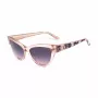 GUESS Sieviešu saulesbrilles GU00112-5657Z Havana Bruņurupuča Acetāta Kvadrātveida Rāmis 56mm