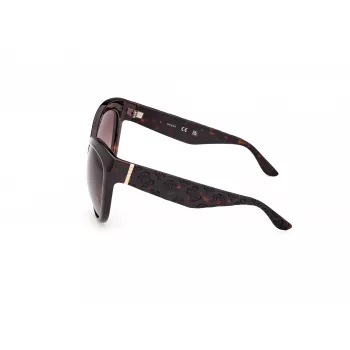 GUESS Sieviešu saulesbrilles GU00130-6152F - Spīdīgs melns rāmis, gradienta dūmu lēcas