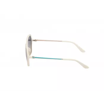 GUESS Sieviešu saulesbrilles GU00134-5521P Kvadrātveida Acetāta Polarizētas UV400