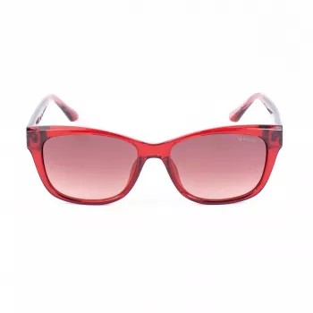 GUESS Sieviešu saulesbrilles GU00145-5466F - Acetāta rāmis, UV400 aizsardzība, 54 mm lēcas