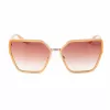 GUESS Sieviešu saulesbrilles GU00146-5957F Oversized Square Havana Brūnas gradienta lēcas 59mm