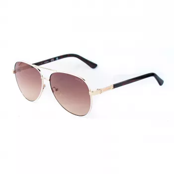 GUESS Sieviešu Saulesbrilles GU00173-6021F Spīdīgi Melnas Dūmu Gradienta 60mm