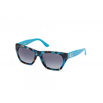 GUESS Sieviešu saulesbrilles GU00203H5687P Havana Brūnas Polarizētas Acetāts 56mm