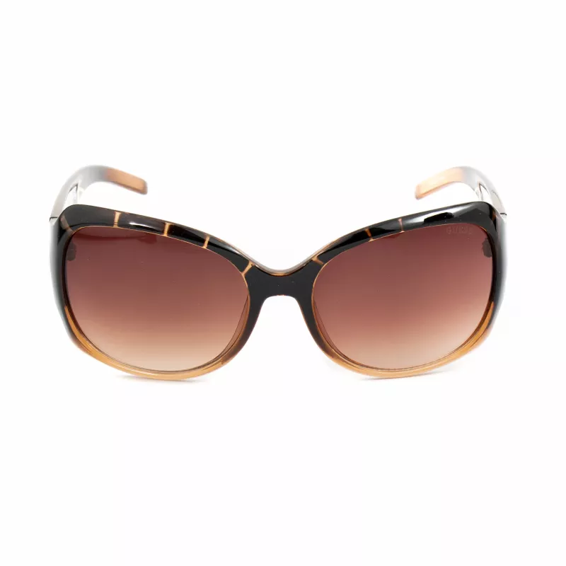 GUESS Sieviešu saulesbrilles GU0200F62STOA - Havana bruņurupuča acetāta rāmis ar brūnām gradienta lēcām