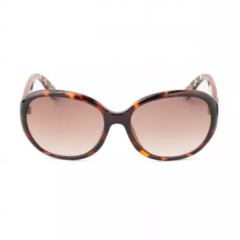 GUESS Sieviešu saulesbrilles GU7246SDTO34 Tumši bruņurupuča tauriņa/kaķa acs 59mm