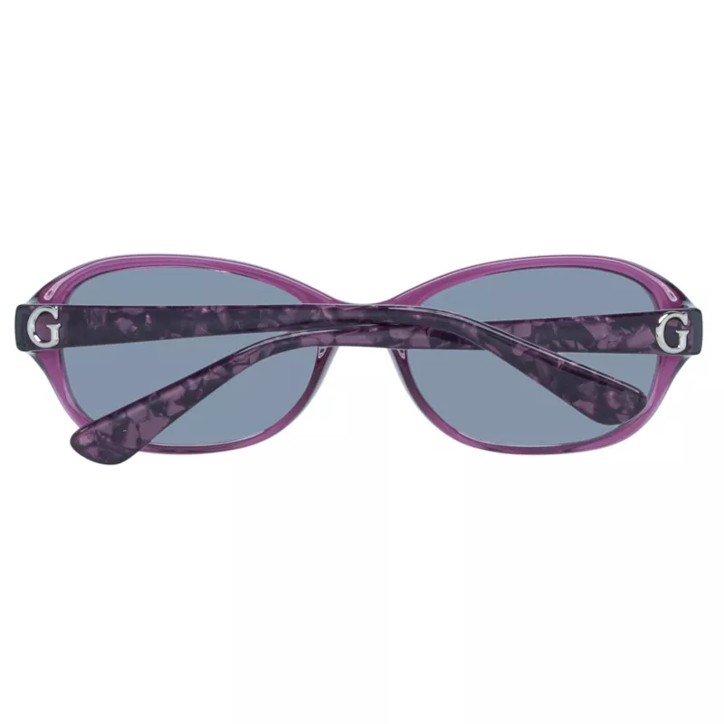 GUESS Sieviešu saulesbrilles GU7356PUR-357 Spīdīgi violetas Butterfly/Cat Eye 57mm