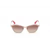 GUESS Sieviešu saulesbrilles GU7639-28F Zelts Butterfly/Cat-Eye rāmis Brūnas gradienta lēcas UV400