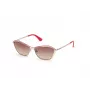 GUESS Sieviešu saulesbrilles GU7639-28F Zelts Butterfly/Cat-Eye rāmis Brūnas gradienta lēcas UV400