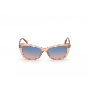 GUESS Sieviešu saulesbrilles GU7774-5574W Brūna Havana Kvadrātveida rāmis 55mm