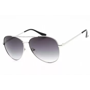 GUESS Sieviešu saulesbrilles GF0399-01B Melns Plastmasas rāmis Pelēkas Polikarbonāta lēcas 62mm