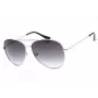 GUESS Sieviešu saulesbrilles GF0399-01B Melns Plastmasas rāmis Pelēkas Polikarbonāta lēcas 62mm