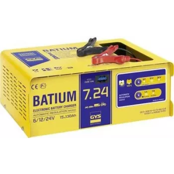 GYS BATIUM 7-24 6/12/24V Inteliģents akumulatoru lādētājs 15-130Ah, 11/3-7A, 210W 024502