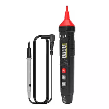 Habotest HT121 Digitālais multimetrs, True RMS, Bezkontakta sprieguma testeris, 6000 skaitījumu, CAT III 300V/CAT II 600V