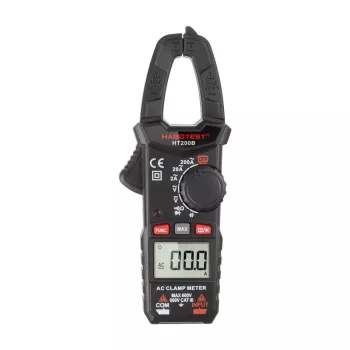 Habotest HT200B digitālās skavas multimetrs, True RMS 6000 skaitījumi, NCV, AC/DC spriegums, maiņstrāva līdz 600A, kapacitāte, frekvence un temperatūras mērīšana