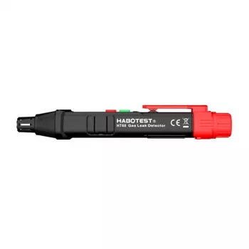 HABOTEST HT60 Gāzes noplūdes detektors ar elastīgu zondi, LCD displeju, skaņas un vizuālu signalizāciju