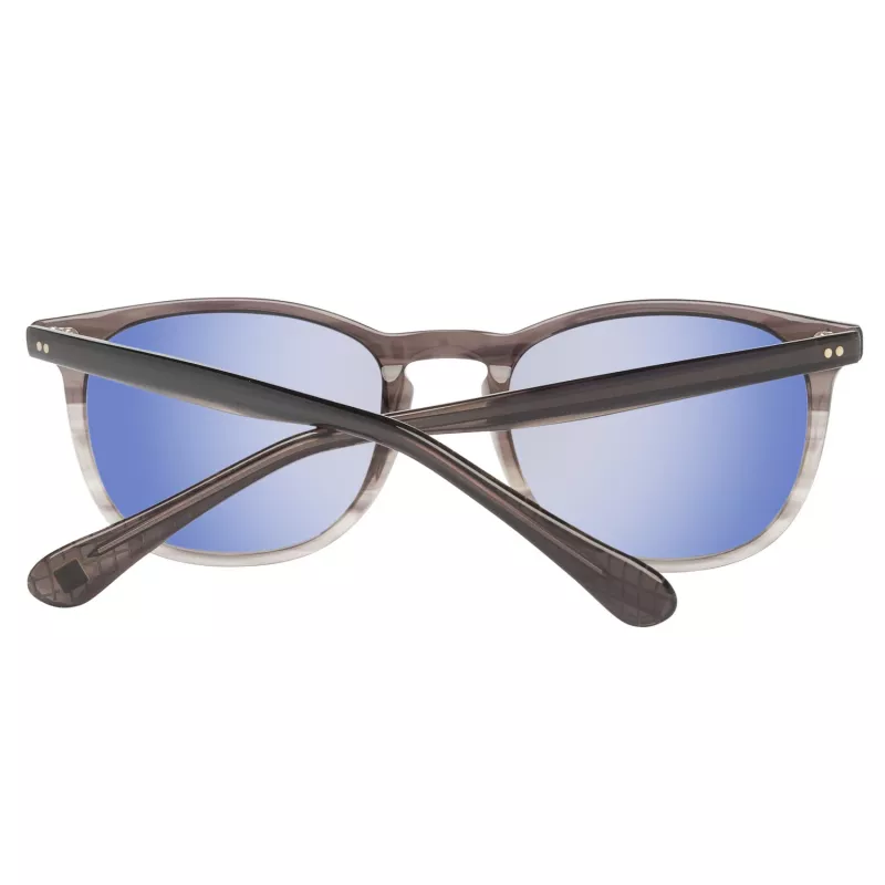 Hackett Man HSB83800152 Taisnstūra Acetāta Saulesbrilles Melna/Pelēka 52/20/145 mm