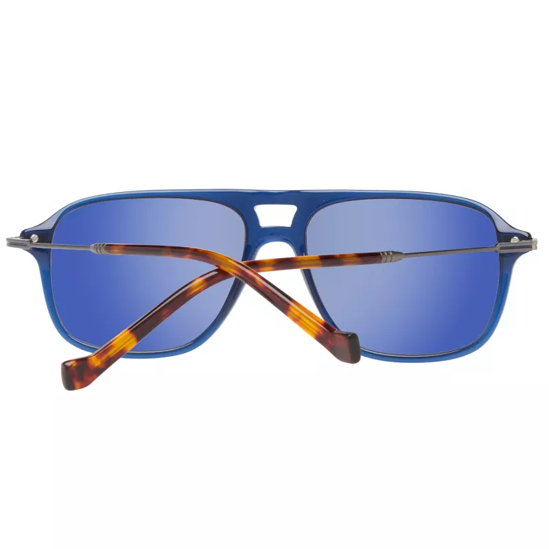 HACKETT MAN HSB86568356 Saulesbrilles 56/16/140 mm Melns Acetāta Rāmis Pelēka Polikarbonāta Lēca UV400