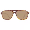 HACKETT MAN SAULES BRILLES HSB86512756 - Havanas acetāta taisnstūra rāmis ar brūniem gradienta stikliem - 56/16/140 mm