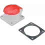 Hager ECEE165 cinkota tērauda montāžas plāksne FW sērijas sadales skapjiem, 600x250mm