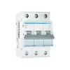 Hager MBN316 3-poligais 16A B-raksturlīknes 6kA miniatūrais automātslēdzis, 3 moduļu platums