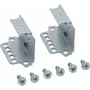 Hager UZ02Z1 nerūsējošā tērauda pārsega plāksne 80x150x25 mm Univers Z sadales skapjiem