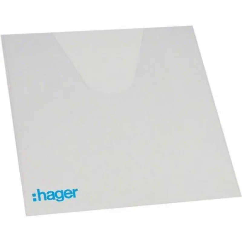 Hager Volta dokumentu kabatiņa VZ407, caurspīdīgs PVC, 220 x 240 mm, pašlīmējoša