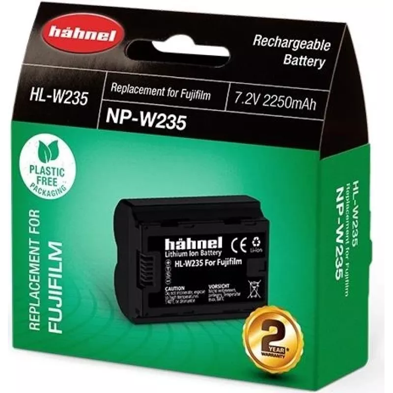 Hähnel HL-W235 litija jonu akumulators Fujifilm (2250 mAh, 7,2 V, 16,2 Wh, aizvieto NP-W235) 10002067