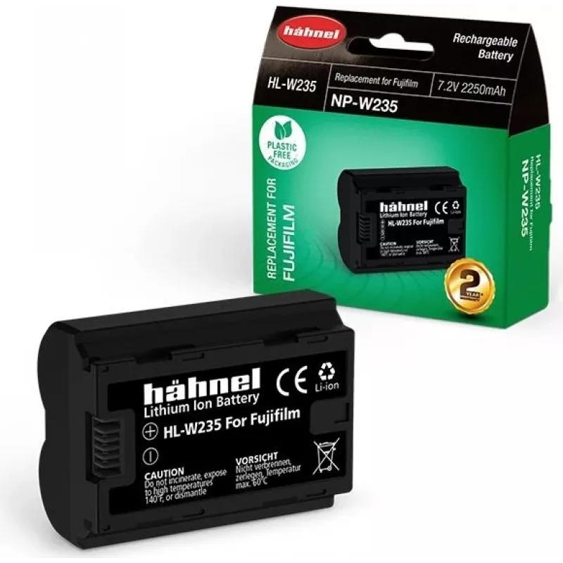 Hähnel HL-W235 litija jonu akumulators Fujifilm (2250 mAh, 7,2 V, 16,2 Wh, aizvieto NP-W235) 10002067
