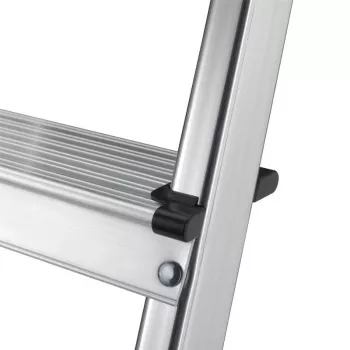 HAILO L60 StandardLine alumīnija 8 pakāpienu mājsaimniecības saliekamās kāpnes