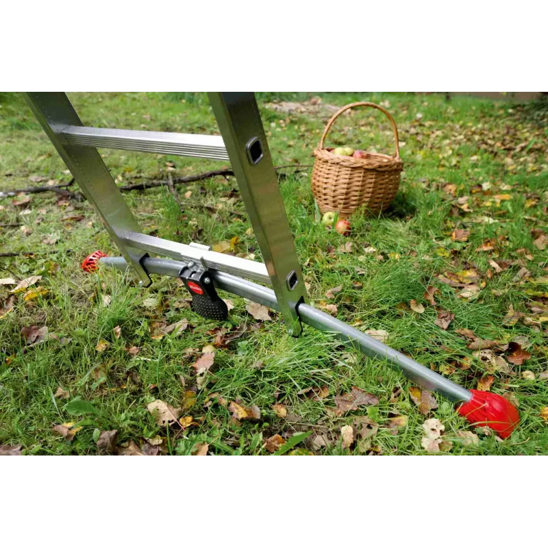HAILO ProfiLOT kombinētās kāpnes S100, alumīnija, 3x12 pakāpieni, 150 kg, EN 131 Professional