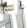 Hailo S100 ProfiLOT kombinētās kāpnes, alumīnijs, 2x6+1x5 pakāpieni, 3 daļas, maks. slodze 150 kg