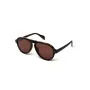 HALLY&SON DEUS Unisex Saulesbrilles DH507S03 (55/15/145 mm) UV400