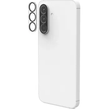 Hama Cam Protect kameras objektīva aizsargs Samsung Galaxy A27 5G, rūdīts stikls, 9H, pret triecieniem, pret skrāpējumiem, caurspīdīgs (00233301)