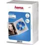 Hama DVD Jewel Case, 1 diska ietilpība, caurspīdīgs, 5 gab. iepakojums 00083895