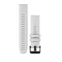 Hama Garmin QuickFit 20 mm Carrera White silikona pulksteņa siksniņa