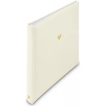 Hama Heart grāmatu iesējuma fotoalbums, 25x25 cm, 50 baltas lapas 00007699