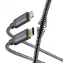 Hama Metal USB-C uz Lightning kabelis 1,5m Antracīts