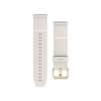 Hama NFC maksājumu aproce, bezkontakta, pulkstenim/viedpulkstenim, 20 mm, bēša 00178658