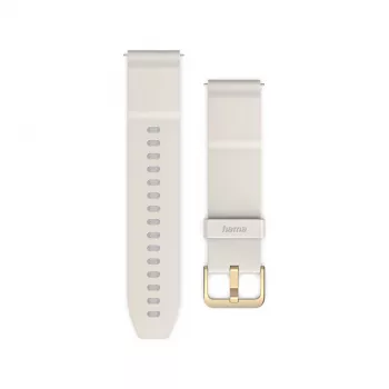Hama NFC maksājumu aproce, bezkontakta, pulkstenim/viedpulkstenim, 22 mm, bēša (00178660)