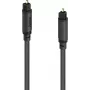 Hama optiskais audio kabelis, Toslink vīrišķais uz Toslink vīrišķo, 0,75 m, melns 00202015