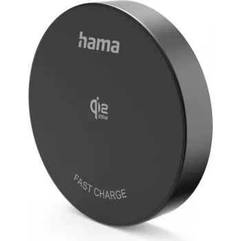 Hama Qi2 25W bezvadu uzlādes paliktnis, induktīvais ātrās uzlādes lādētājs, melns (00201767)
