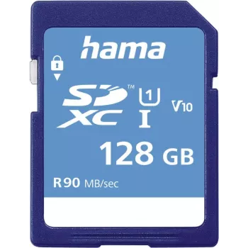 Hama SDXC 128GB atmiņas karte Class 10 UHS-I 00124137