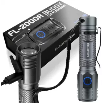 Rokas lukturis 20W LED everActive FL-2000R Buddy 2000 lūmeni IPX4