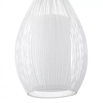 Piekaramā lampa E27 Glo Razoni 19 cm Balta