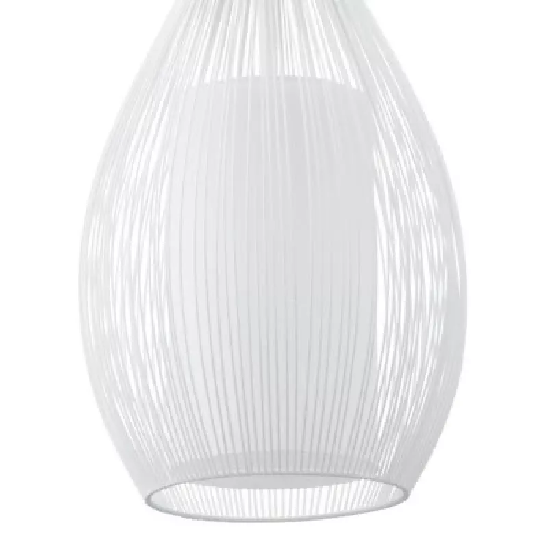 Piekaramā lampa E27 Glo Razoni 19 cm Balta